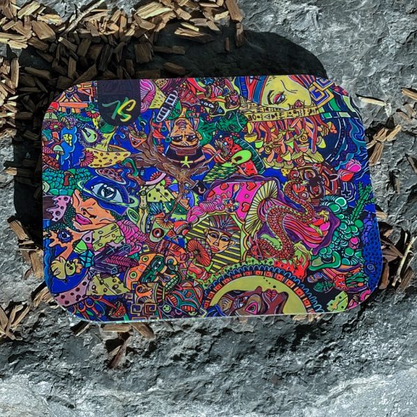 360-Degree View Rolling Tray with Soft Magnetic Lid - XL - 34 x 27 cm - Image 3