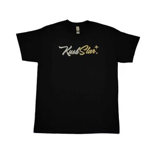 KushStar T-Shirt - DryBlend Technology - Black or White