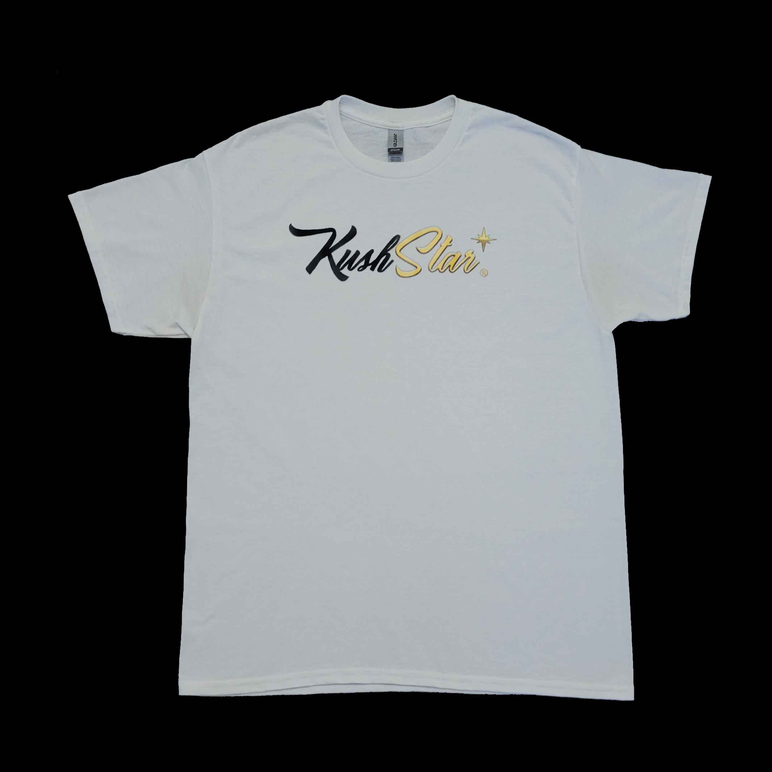 KushStar T-Shirt - DryBlend Technology - Black or White