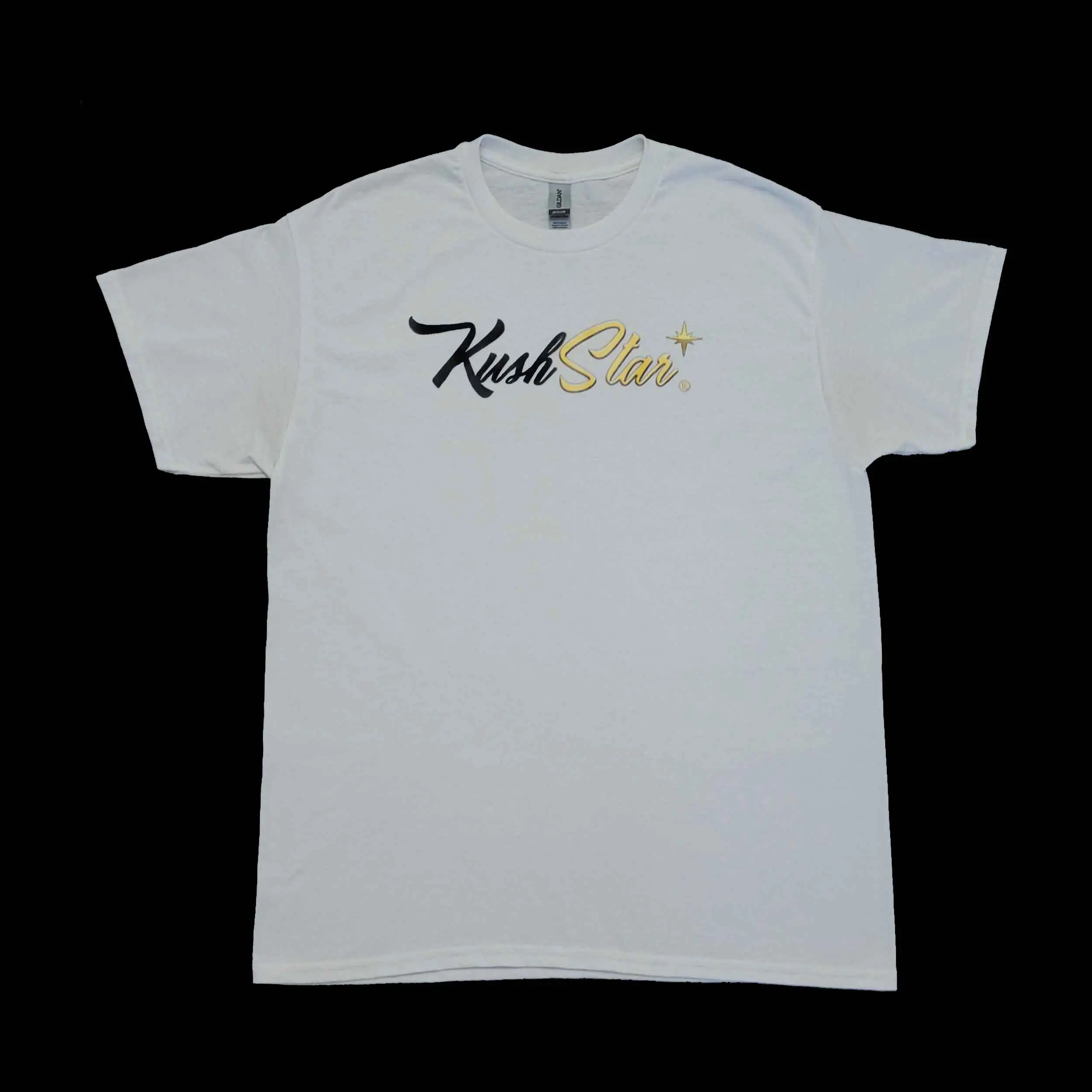 KushStar T-Shirt - DryBlend Technology - Black or White