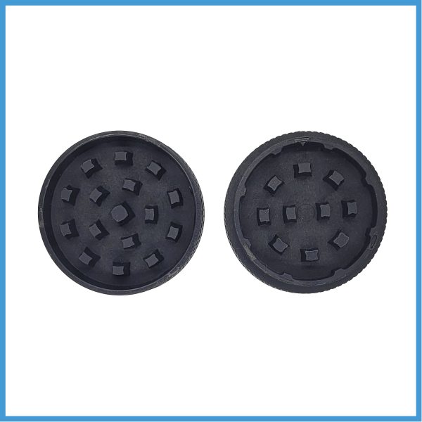Mini 2 pieces herb grinder - Made with recycled hemp material - Image 4