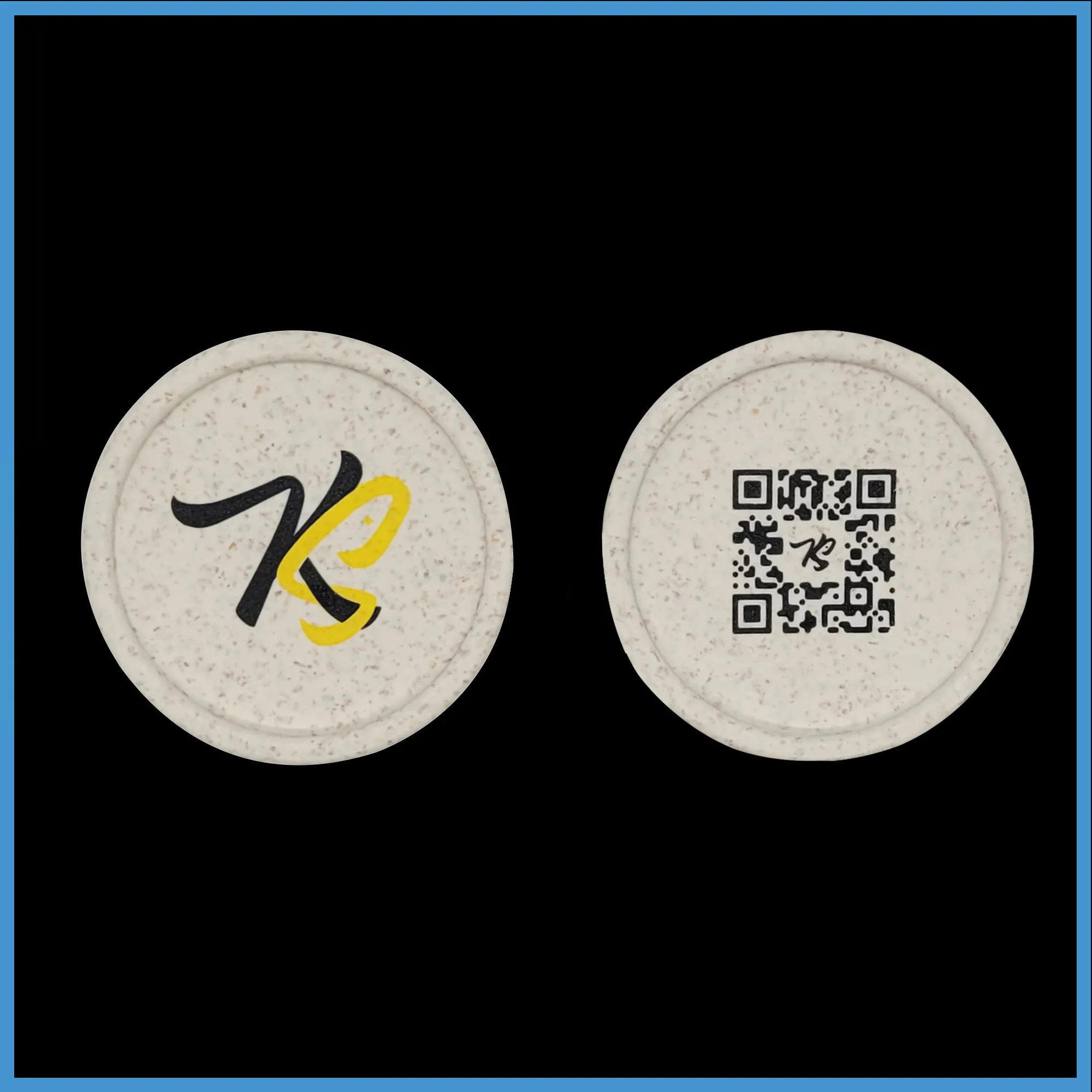 Mini 2 pieces herb grinder - Made with recycled hemp material - Image 7