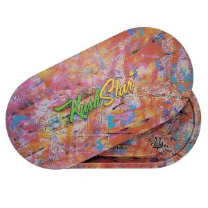 Pocket Size - Rolling Tray with Soft Magnetic Lid - 18.6 x 9.3 cm
