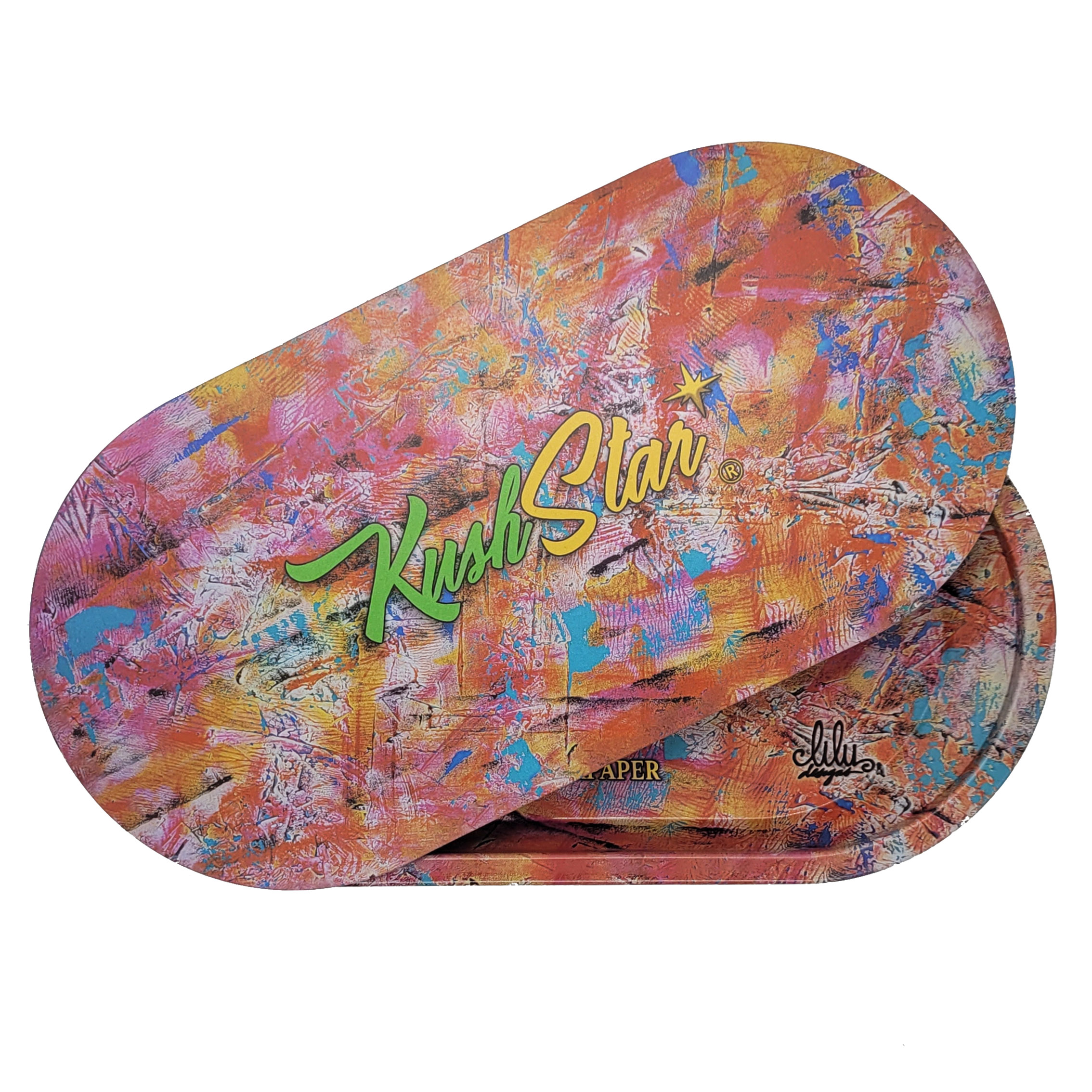 Pocket Size - Rolling Tray with Soft Magnetic Lid - 18.6 x 9.3 cm