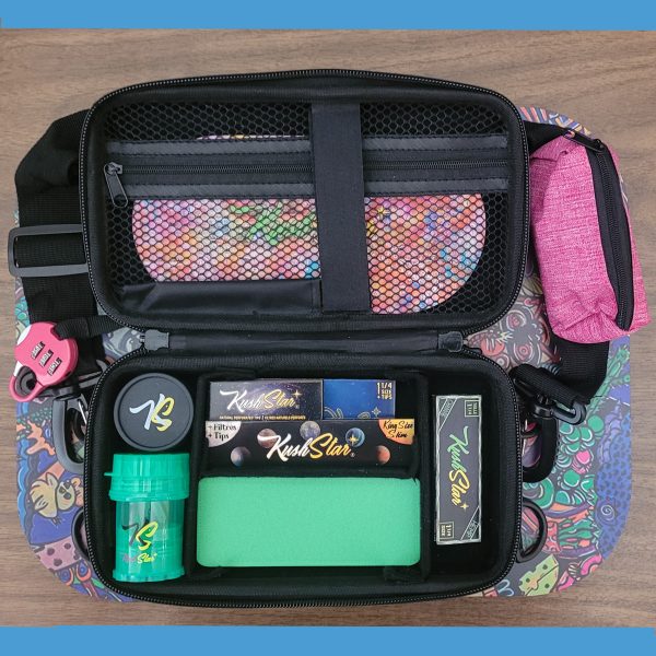 Deluxe Rolling Kit - Smell proof bag with all accessories to roll and share joints - Image 20