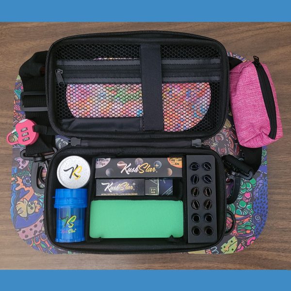 Deluxe Rolling Kit - Smell proof bag with all accessories to roll and share joints - Image 17