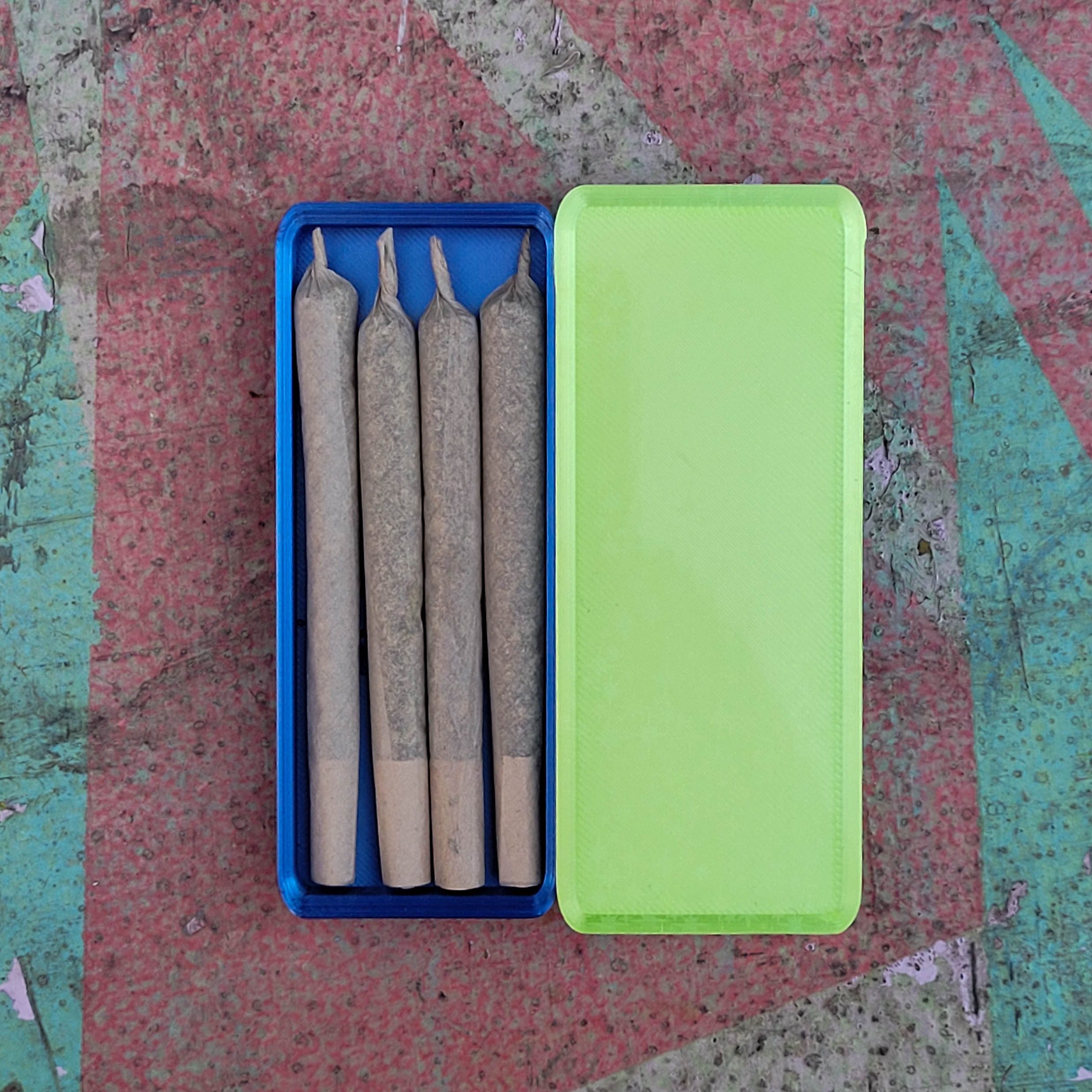 Joint Holder - MEDIUM Size 3D printed Joint Case - Fits KushStar King Size Slim Papers