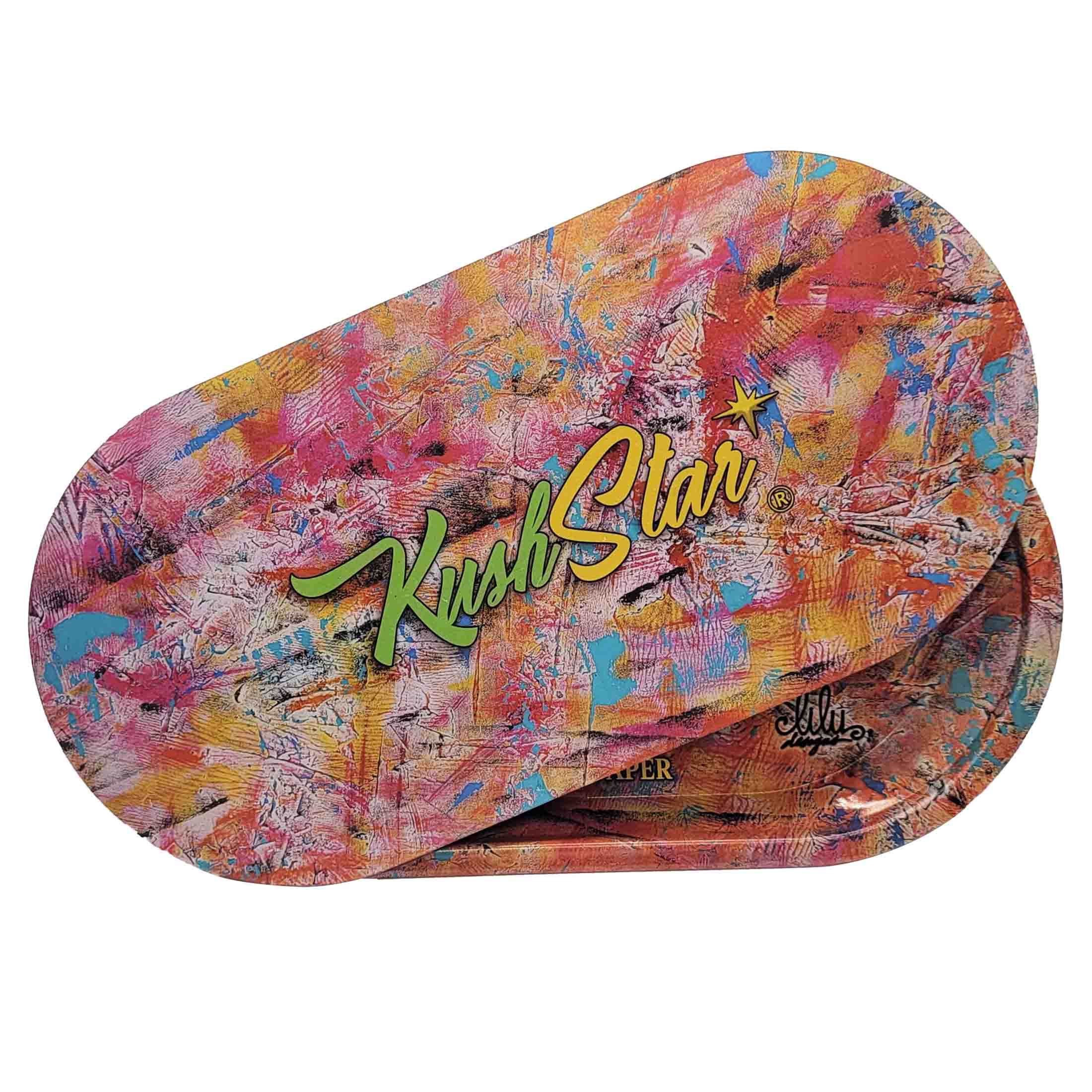 Pocket Size - Rolling Tray with Soft Magnetic Lid - 18.6 x 9.3 cm