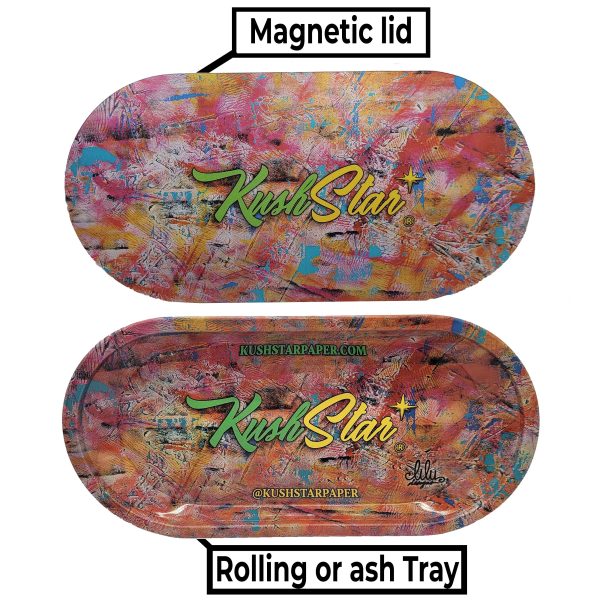 Pocket Size Rolling Tray & Soft Magnetic Lid Kit - 1 1/4 Size and Tips Booklets - Image 4
