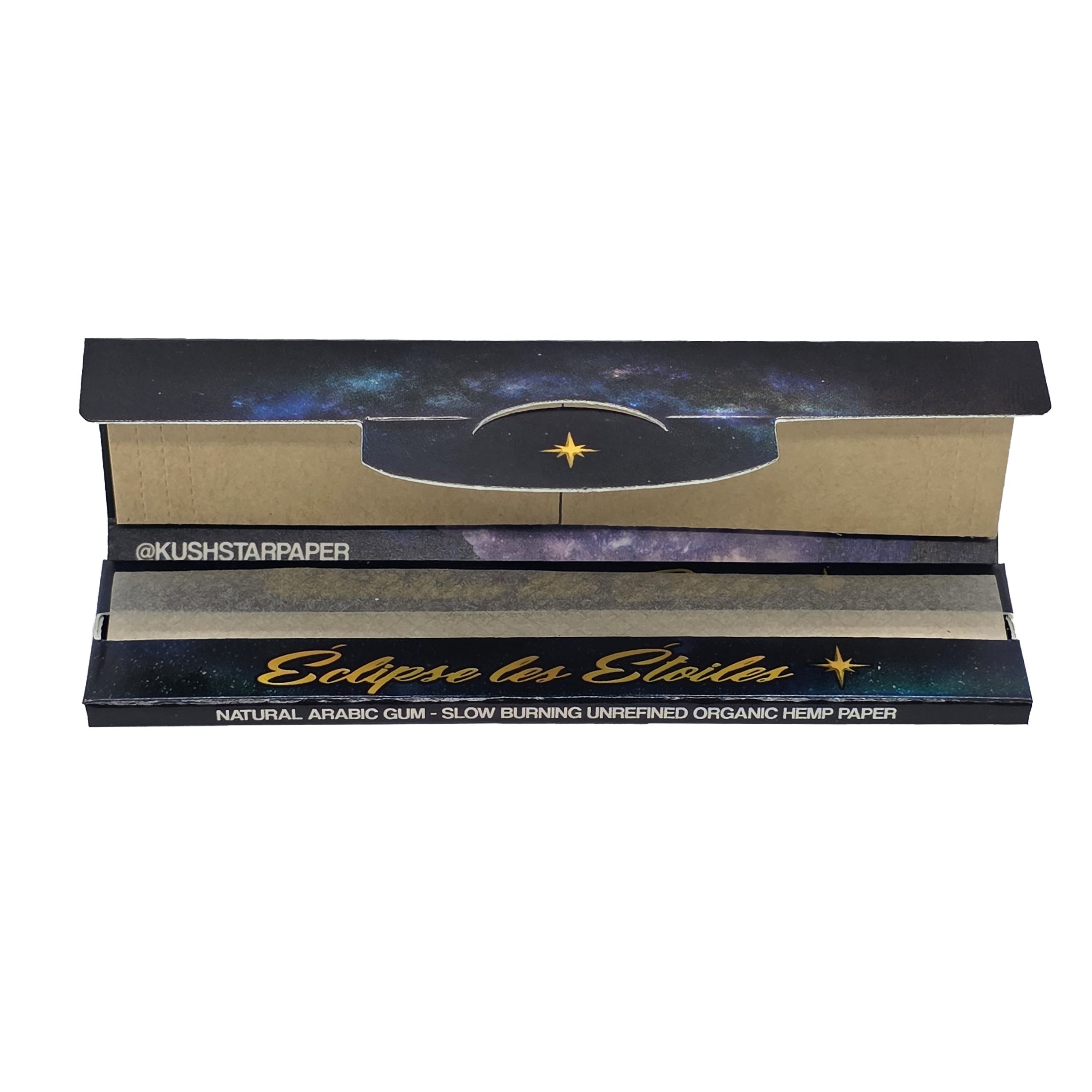 King Size Slim Rolling Paper & Filter Tips - Thin Organic Hemp Paper - 1 Booklet