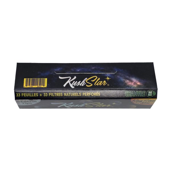 King Size Slim Rolling Paper & Filter Tips - Thin Organic Hemp Paper - 1 Booklet - Image 4