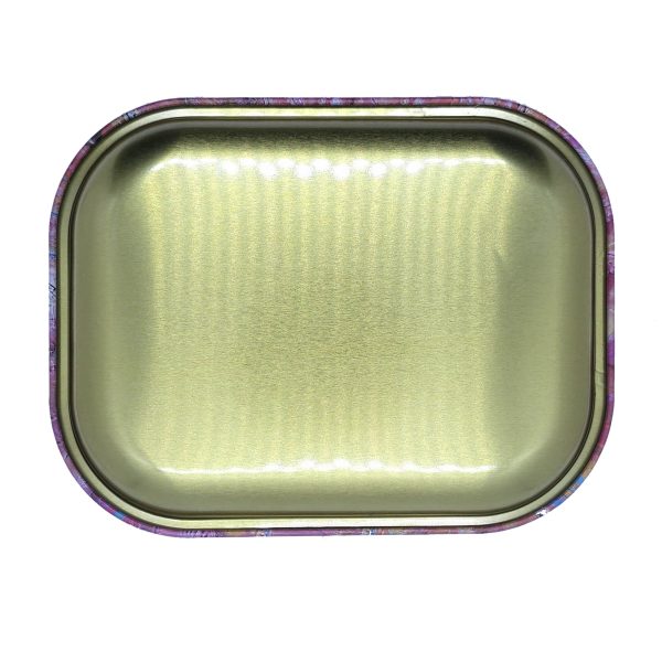 Medium Size - Hard Magnetic Lid Rolling Tray - 18 x 14 cm - Image 4