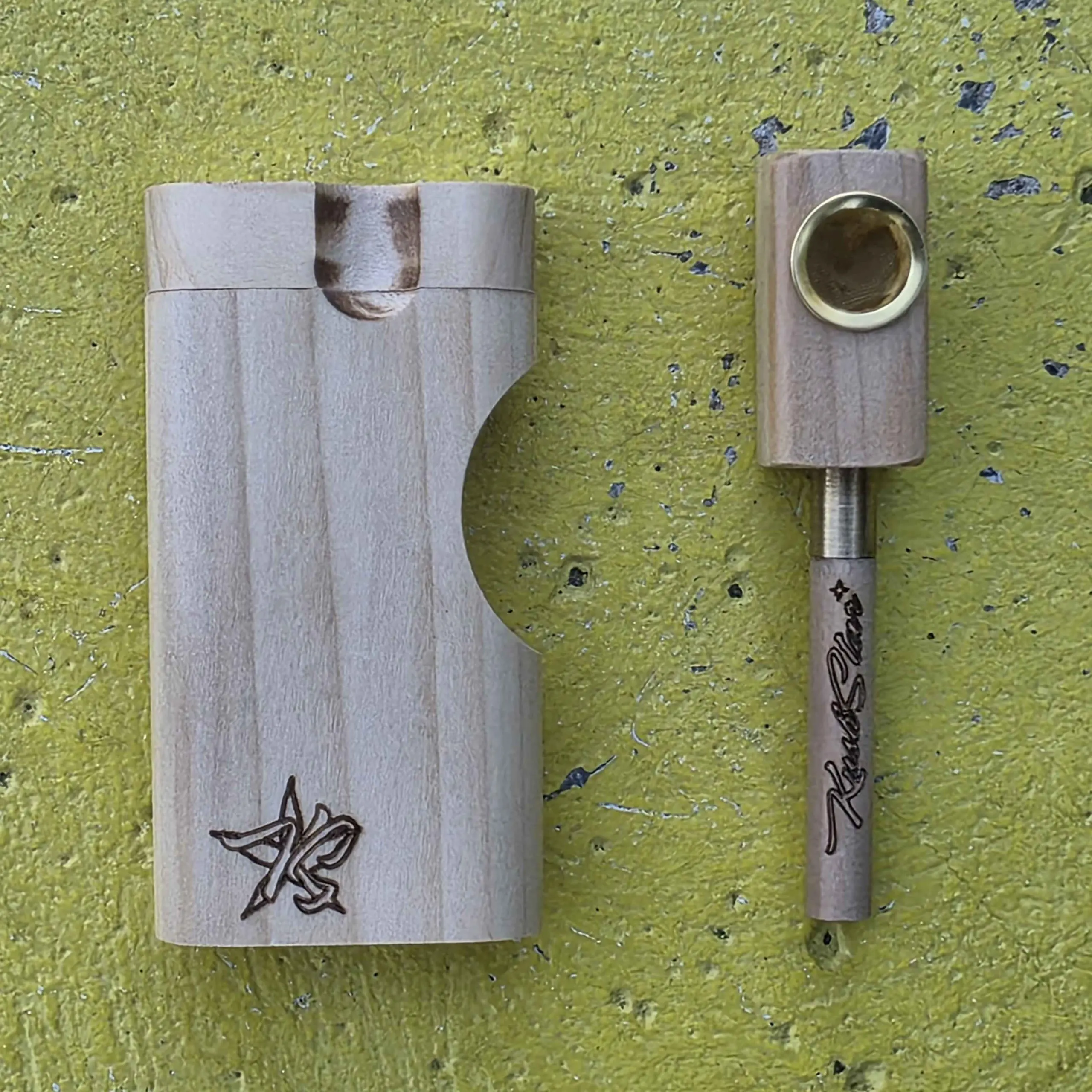 Deluxe Dogout - One hitter made from exotic wood with pipe adapter - Image 8
