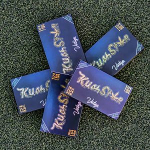 1 1/4 Size Rolling Paper & Filter Tips - Thin Organic Hemp Paper - 5 pack