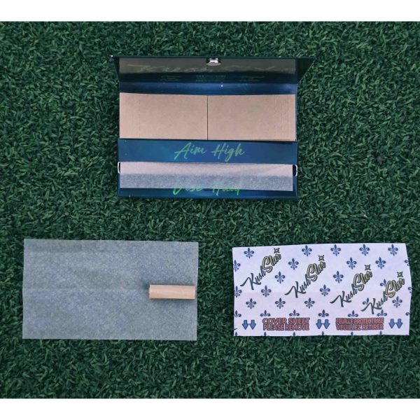 1-1/4'' Size + Tips Rolling Paper - Thin Organic Hemp Paper - 1 Booklet - Image 4