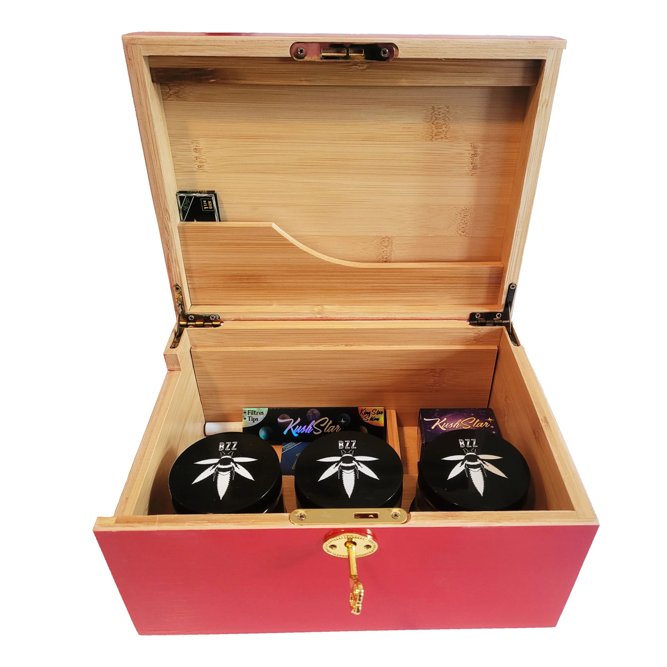 Stoner Box - Big Box Kit - Lockable Wood Stash - Image 5