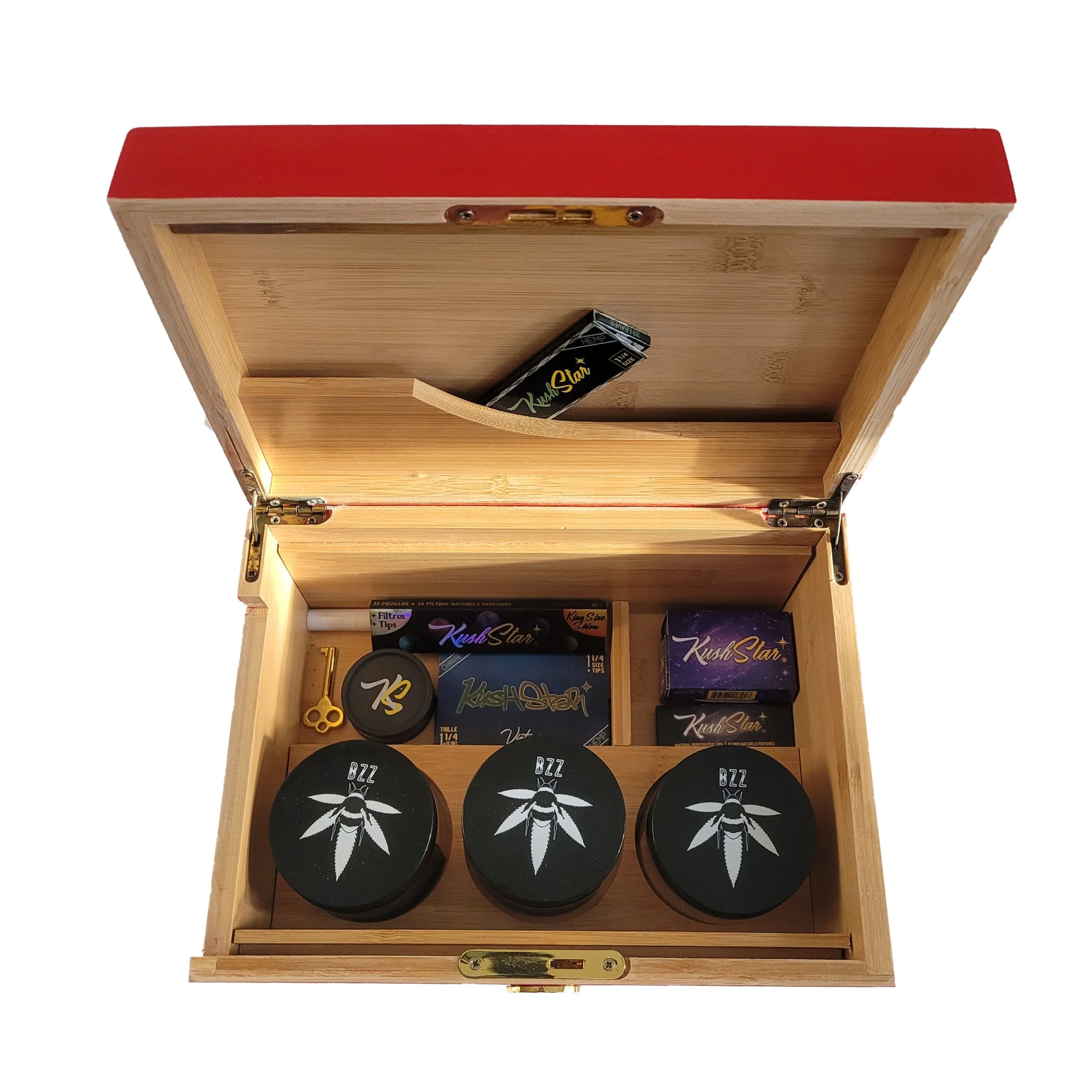 Stoner Box - Big Box Kit - Lockable Wood Stash - Image 3