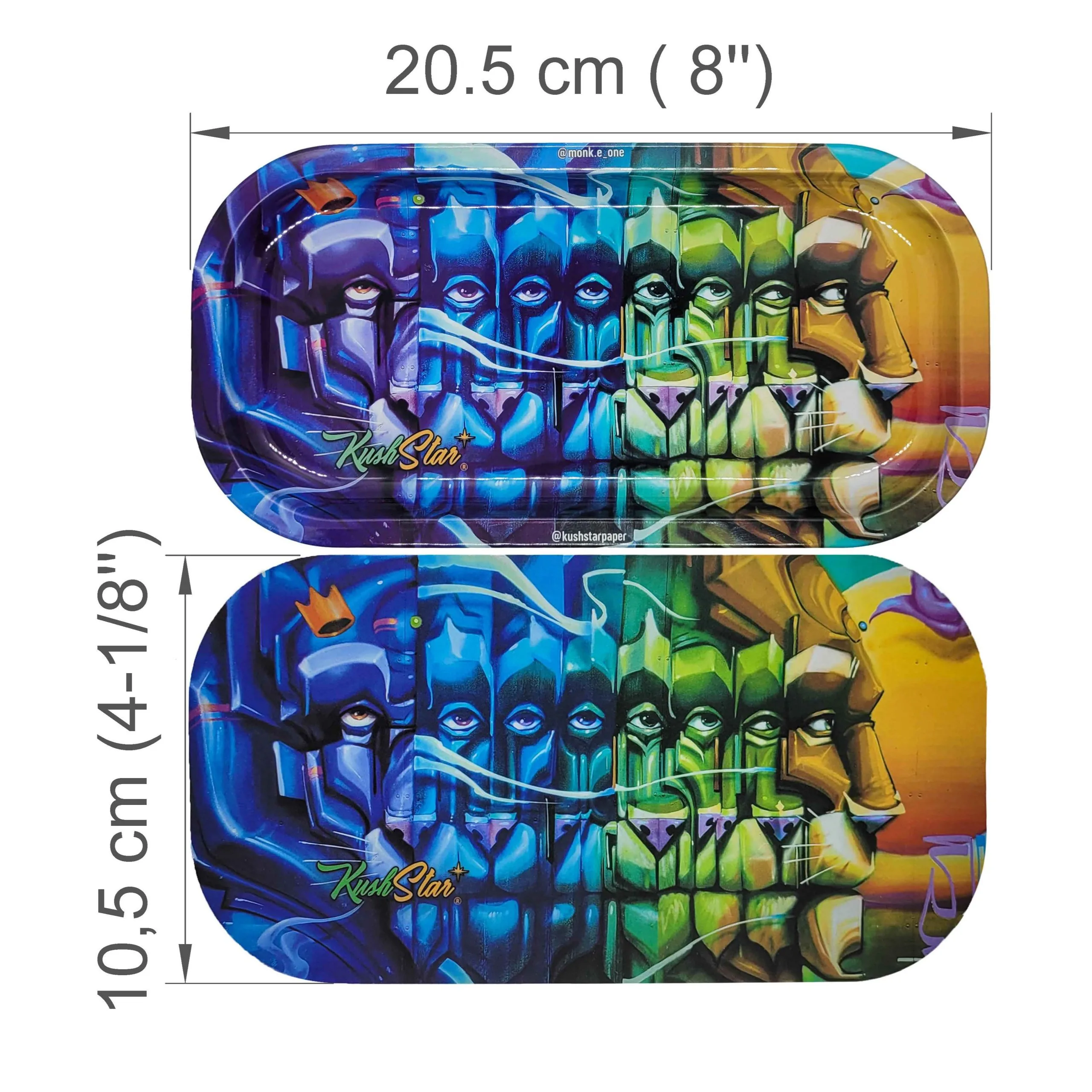 Small Size Rolling Tray with Magnetic Lid - LIMITED EDITION - 20.5 x 10.5 cm - Image 4