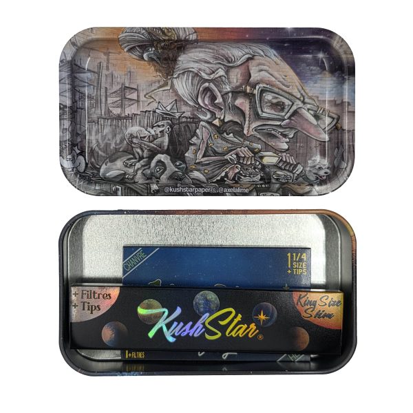 Mini-Case - Unique Elder & AI combo style  - 12.3 cm x 7 cm x 2.8 cm ( 4.84'' x 2.75'' x 1.10'') - Image 4