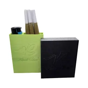 Joint slider case for CLIPPERS lighter - Smell proof case with designated lighter and J's area - Fits King Size and CLIPPER lighter