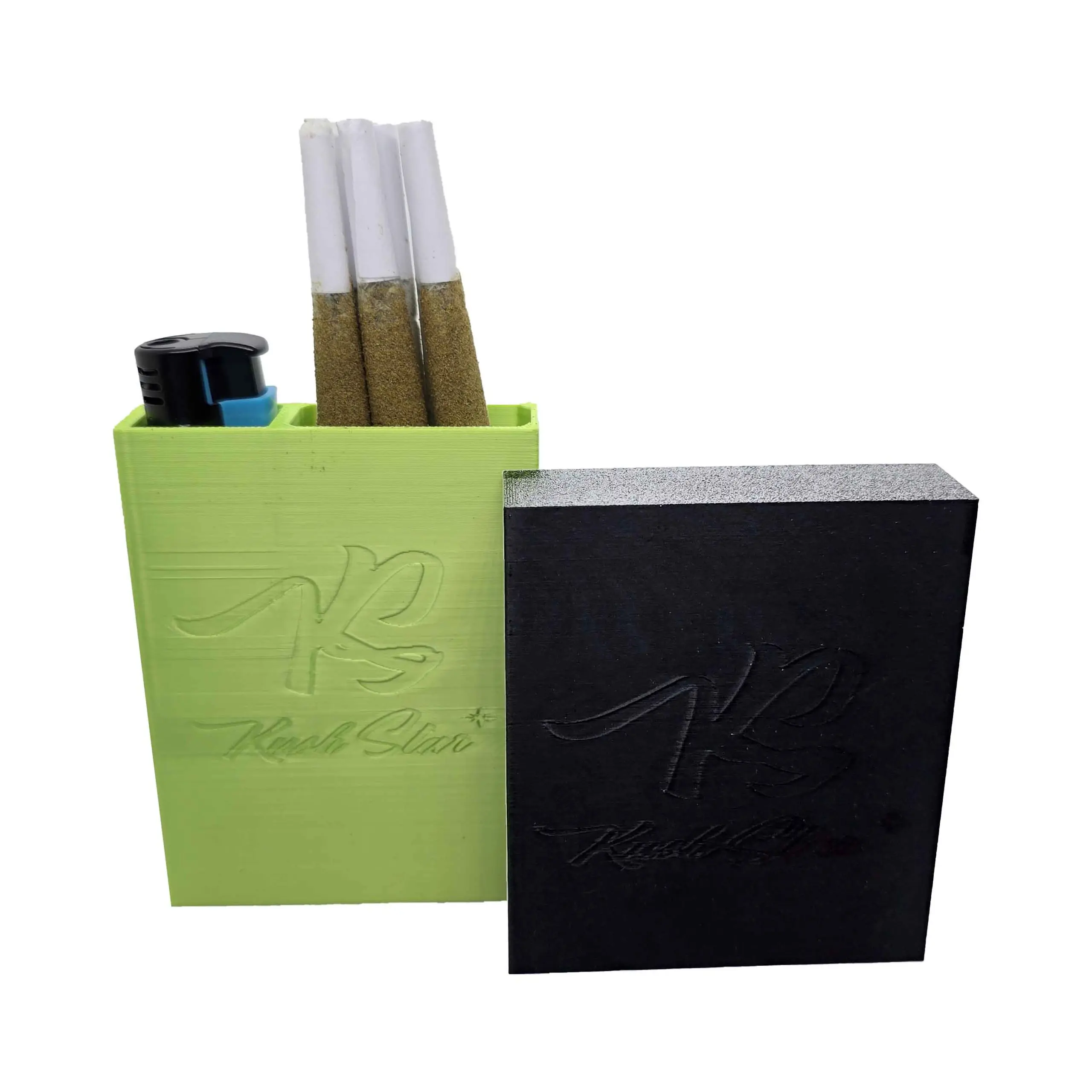 Joint slider case for CLIPPERS lighter - Smell proof case with designated lighter and J's area - Fits King Size and CLIPPER lighter