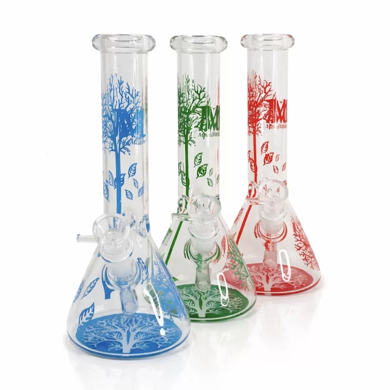 MOODMAKER TREE OF LIFE GLASS BONG - 10"
