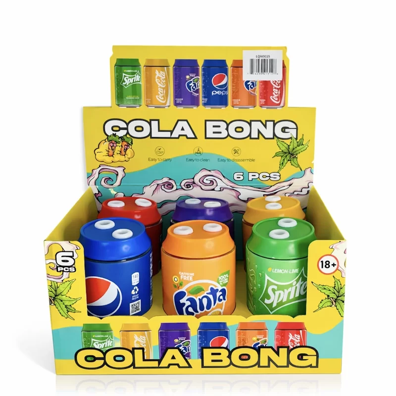 SODA/POP MINI GLASS BONG